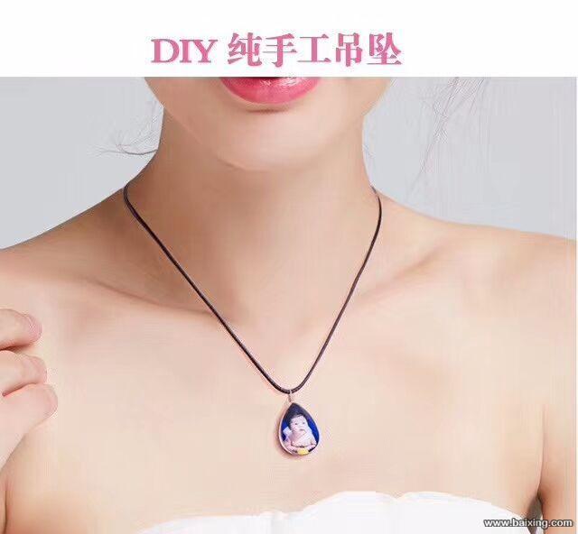 纯手工DIY水晶项链